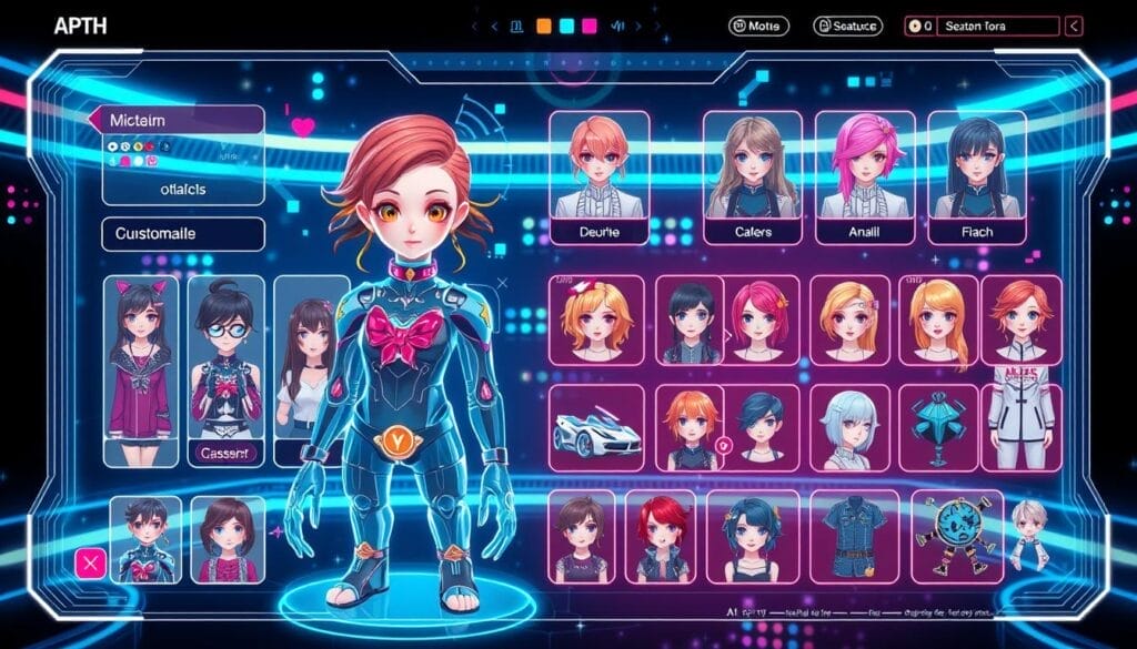 AI character customization tool